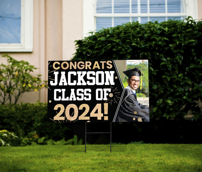 Graduate of 2024 Yard Sign