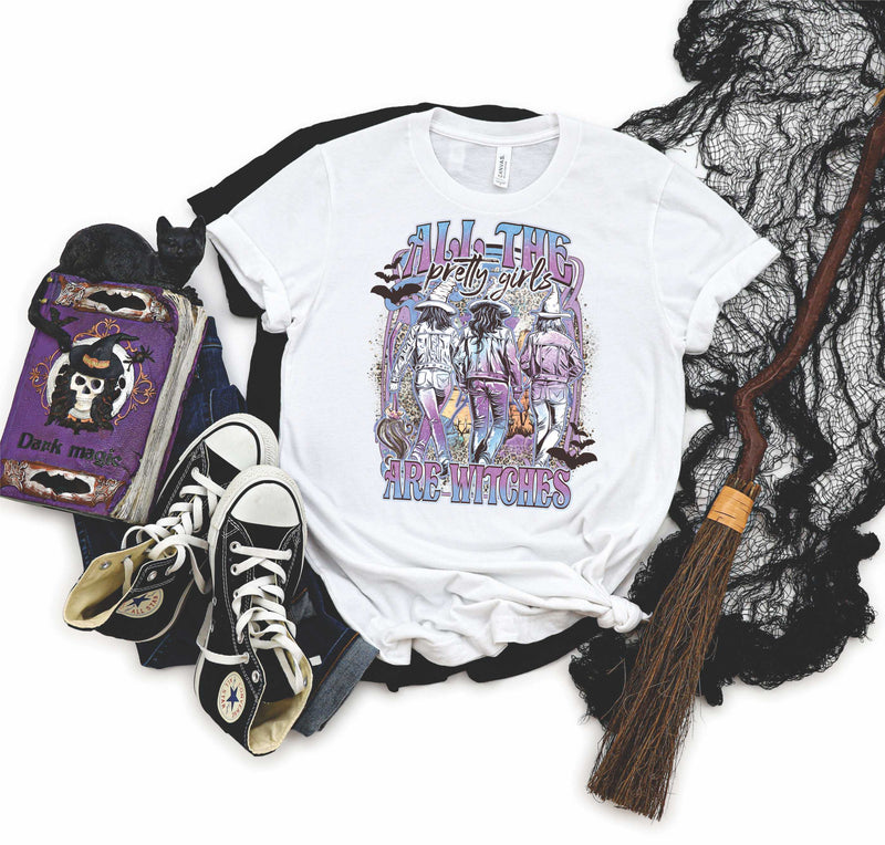 All The Pretty Girls Are Witches - Graphic Tee