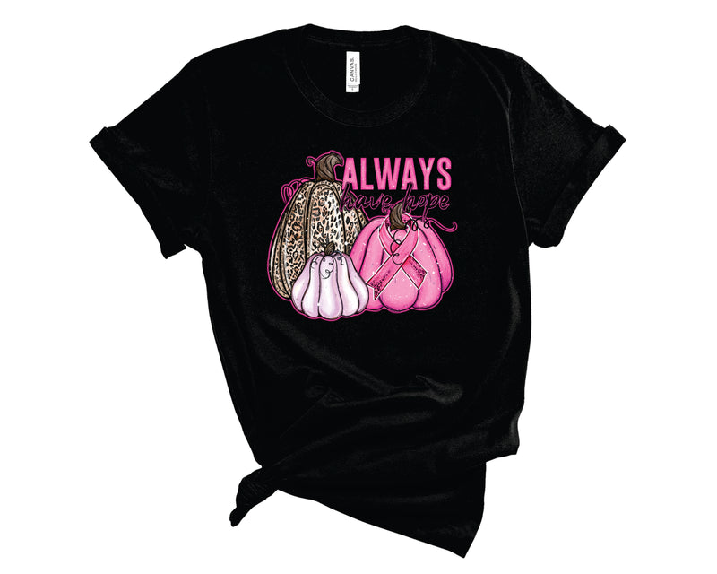 Always Have Hope Breast Cancer Pumpkin - Transfer