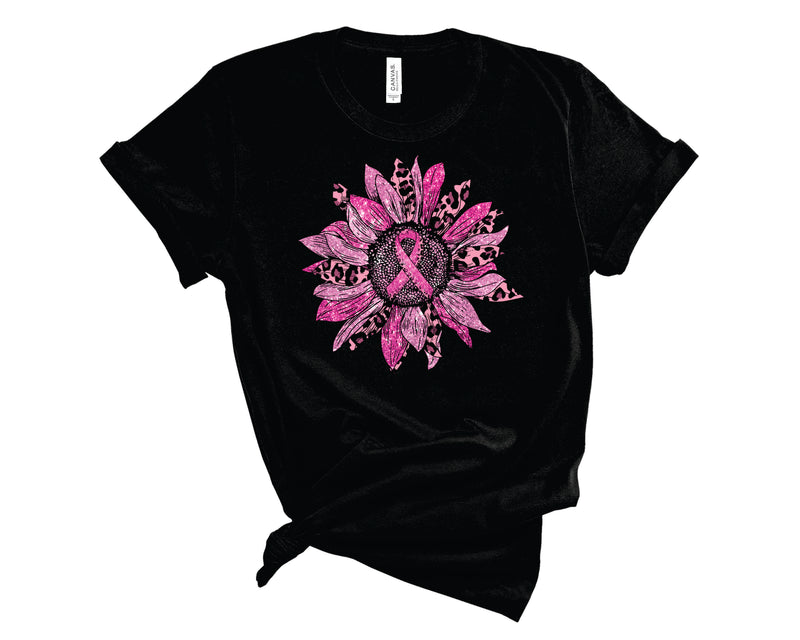 Breast Cancer Awareness Sunflower- Transfer