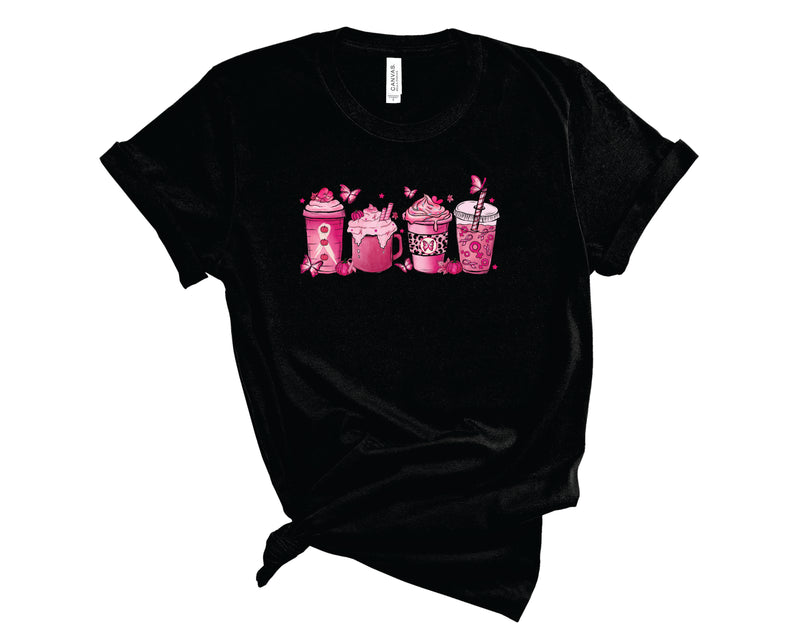 Breast Cancer Coffee  - Graphic Tee