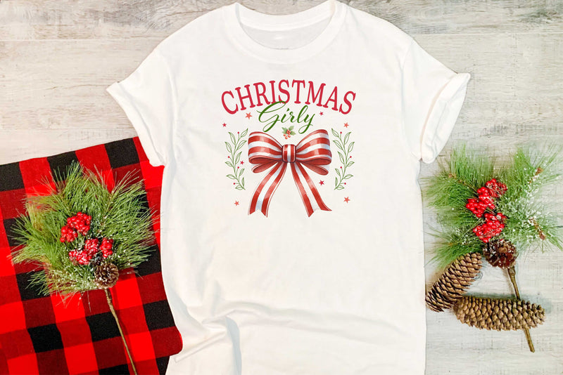 Christmas Girly - Graphic Tee