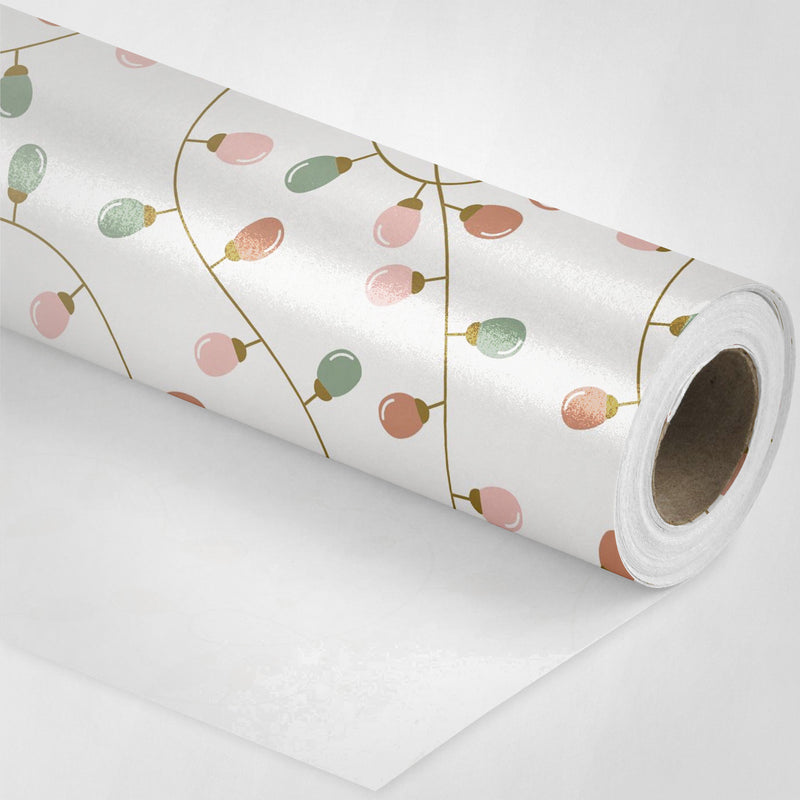 Christmas Lights Wrapping Paper