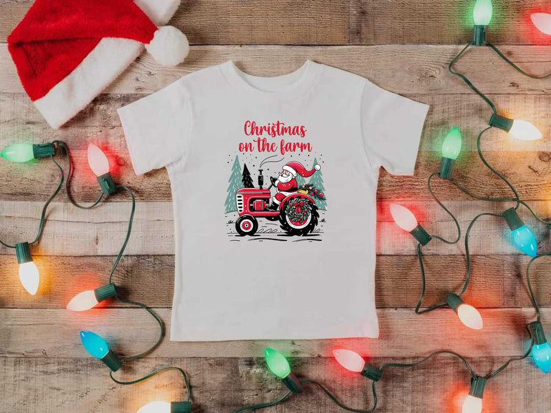 Christmas Tractor - Graphic Tee