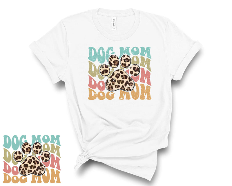 Dog Mom Leopard Paw - Transfer