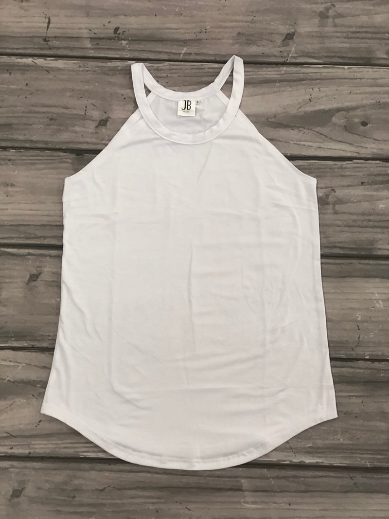 Rocker Tank- White