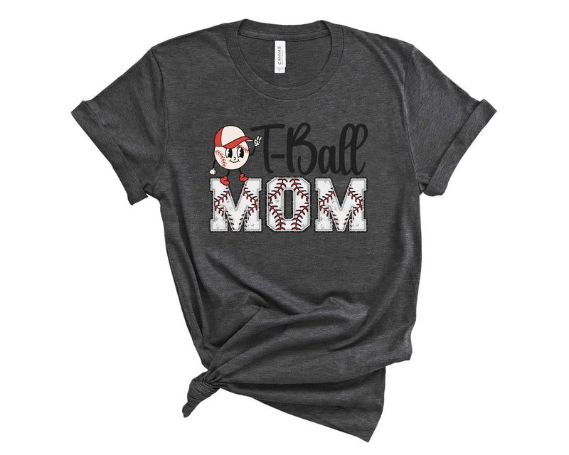 Glitter TBall Mom - Transfer