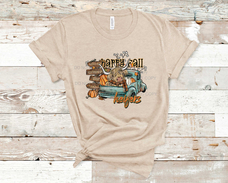 Happy Fall Heifers - Graphic Tee