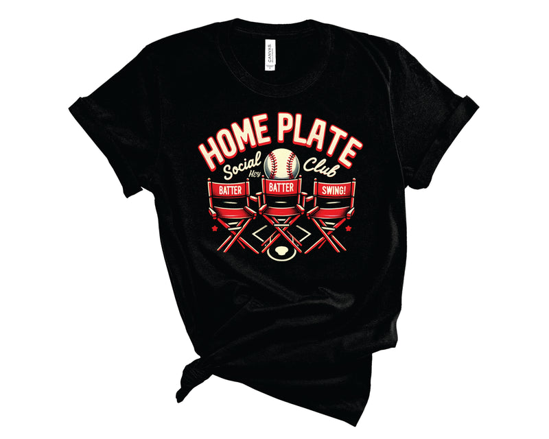 Home Plate Social Club Red - Transfer