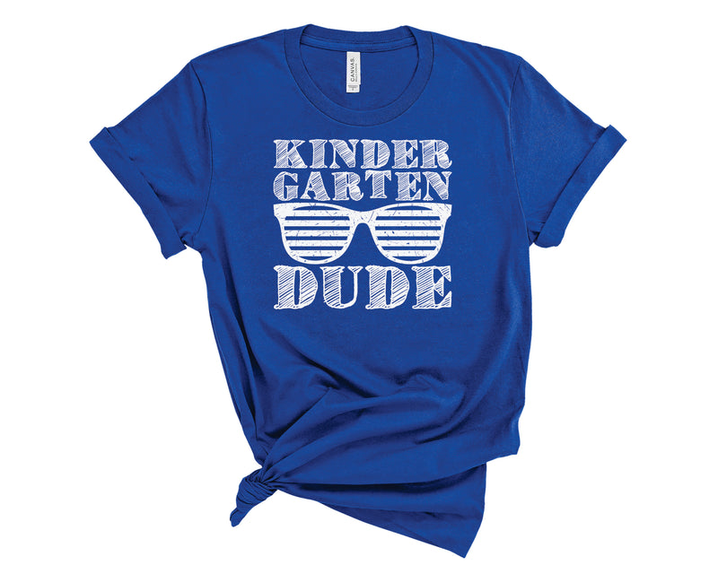 Kindergarten Dude Glasses - Transfer