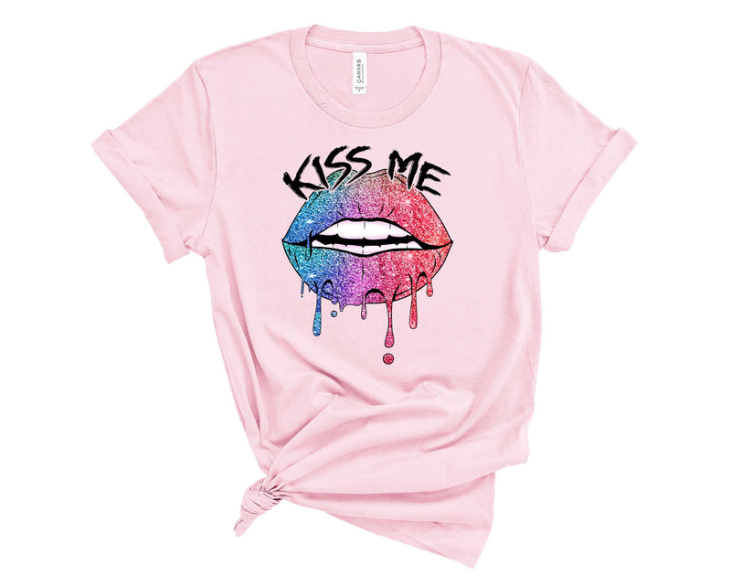 Kiss Me Glitter Drip Lip - Transfer