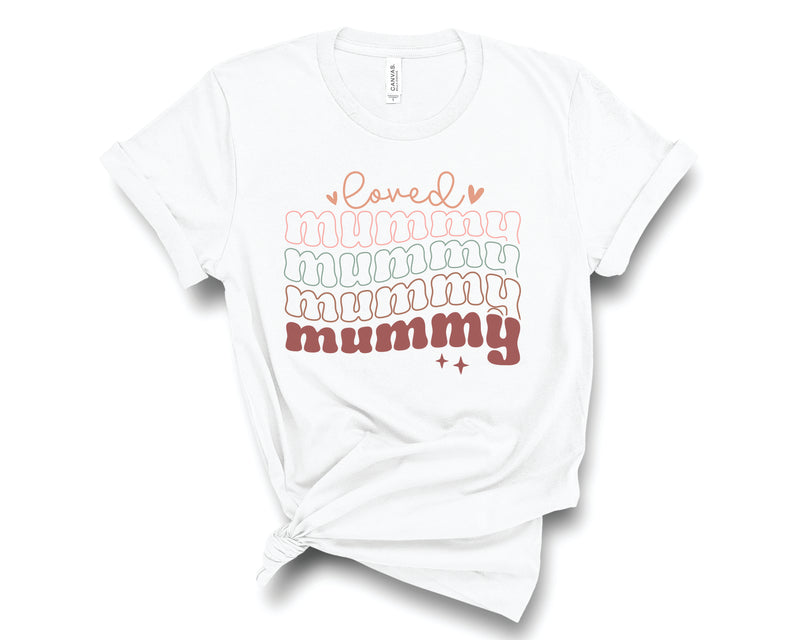 Loved Mummy Stacked - Transfer