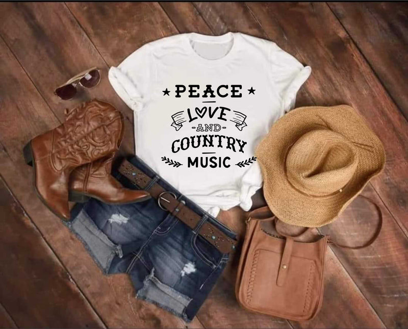 Peace Love and Country Music- Transfer