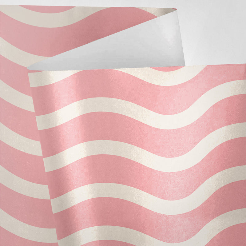 Pink Swirls Wrapping Paper