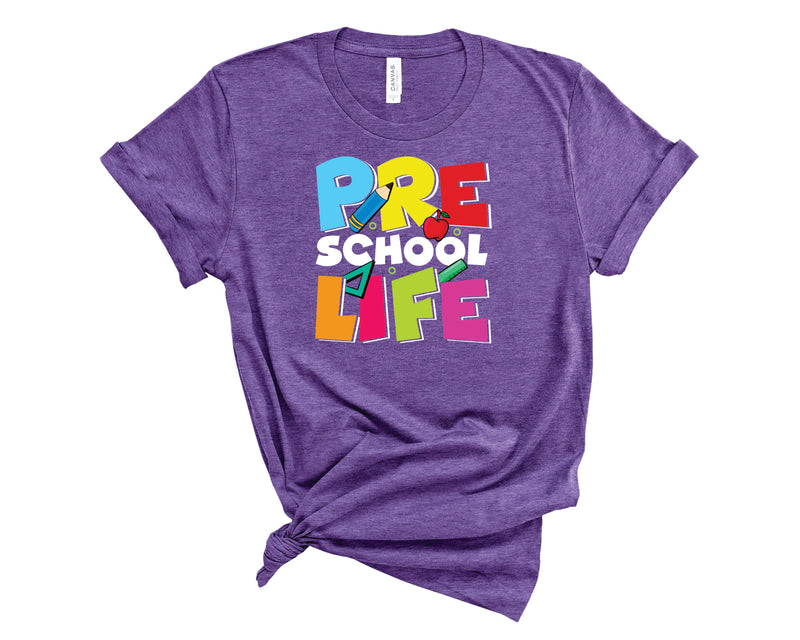 Pre School Life Colorful - Transfer