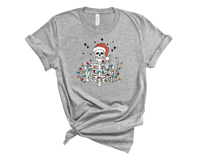 Skeleton Santa Lights - Transfer