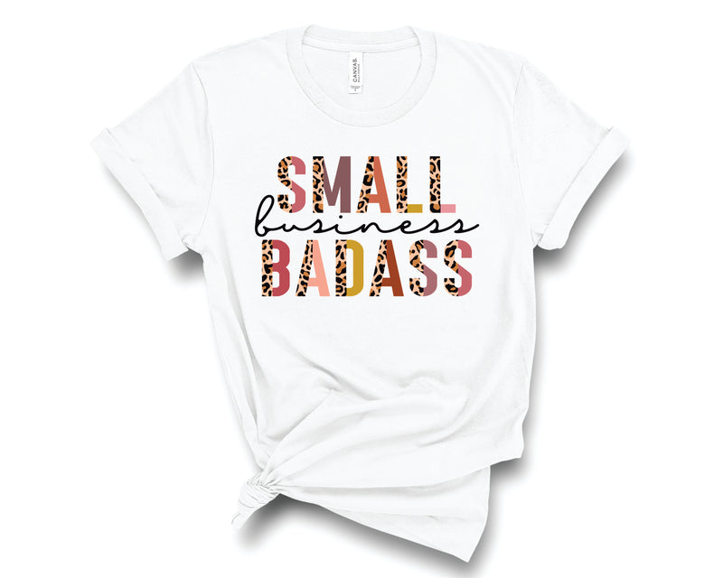 Small Business Badass Half Leopard- Transfer