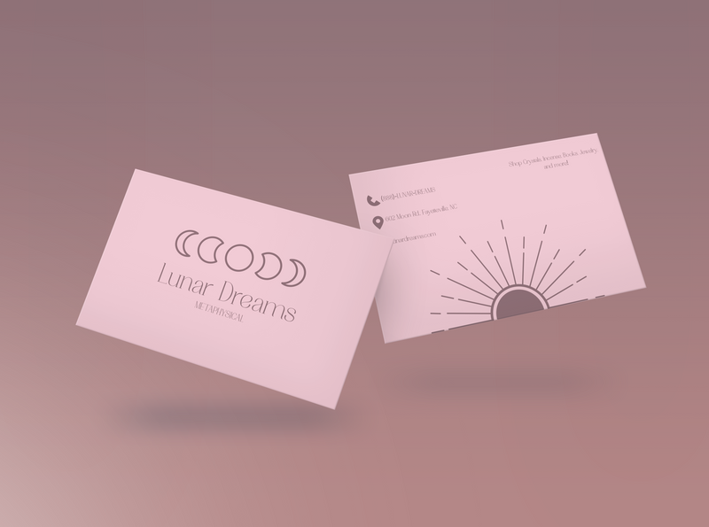 Sun and Moon Business Card