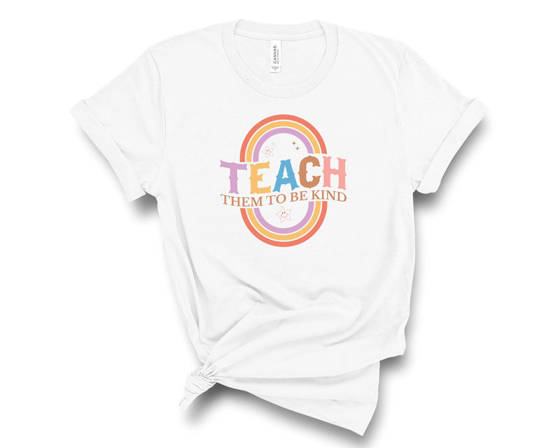 Teach Them To Be Kind Rainbow - Transfer