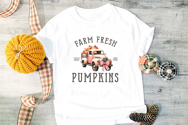 Farm Fresh Pumpkins Truck- Transfer