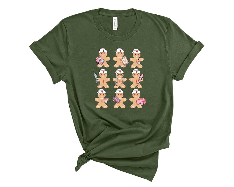 Gingerbread Nurses - Graphic Tee