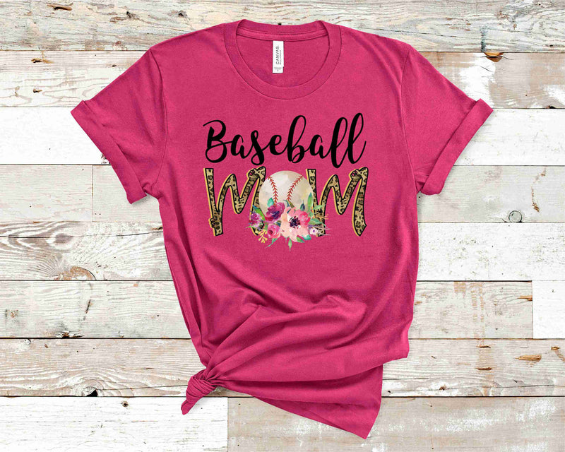 Baseball Mom Leopard - Transfer