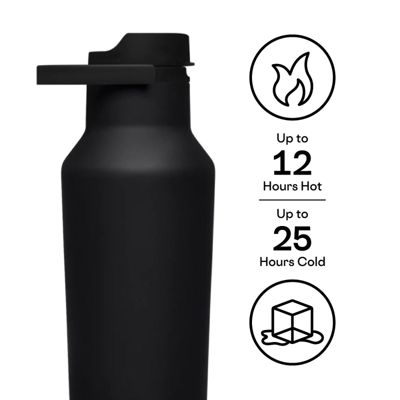 Corkcicle Black 20oz Sport Canteen