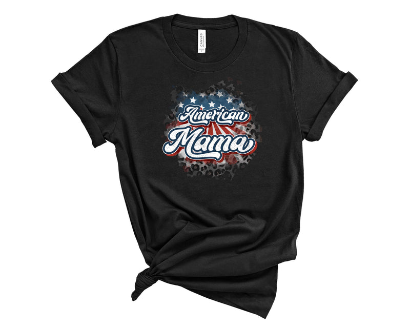 American Mama Leopard 2 - Graphic Tee