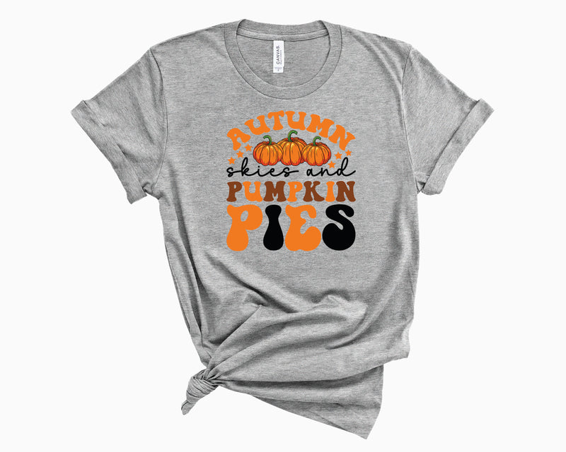 Autumn Skies & Pumpkin Pies- Graphic Tee