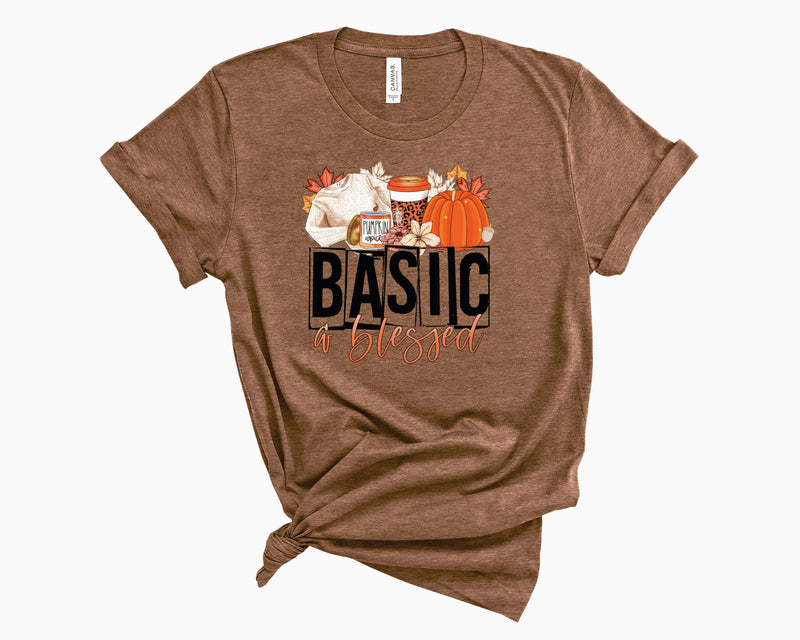 Basic and Blessed - Graphic Tee