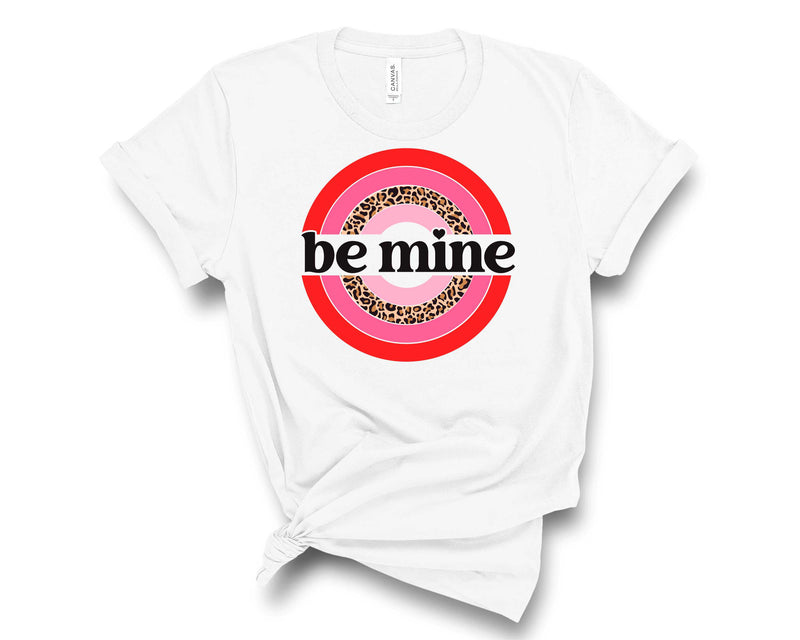 Be Mine Leopard Circle - Transfer