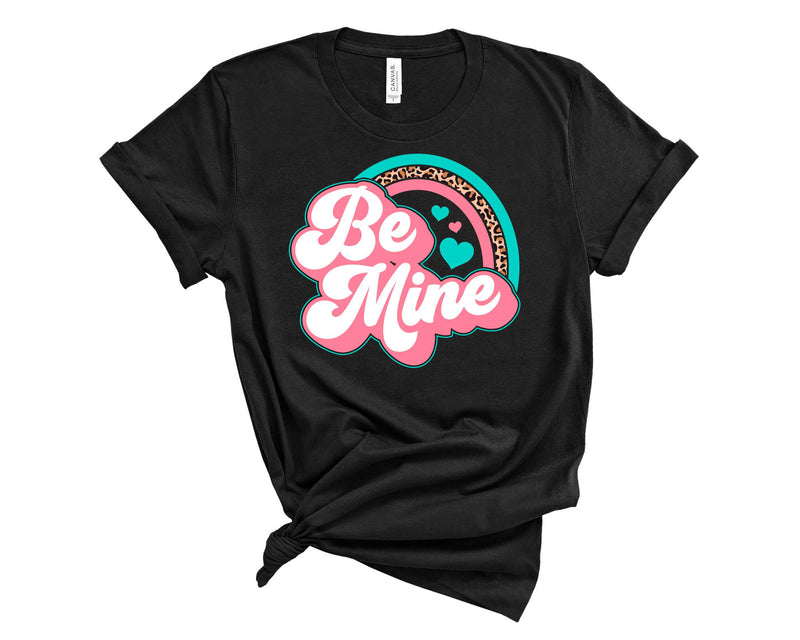 Be Mine Leopard Rainbow - Transfer