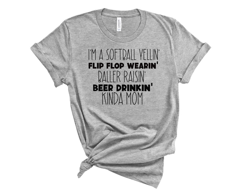 Beer Drinking Kinda Mom SB - Graphic Tee