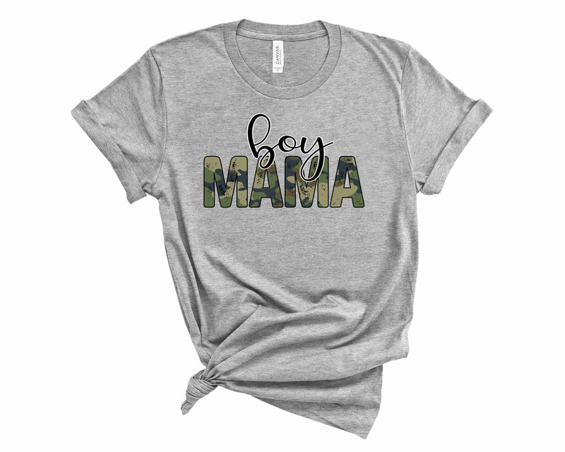 Boy Mama Camo - Graphic Tee