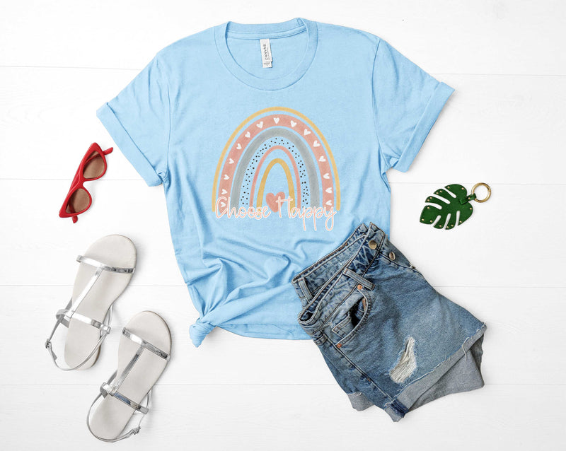 Choose Happy - Graphic Tee