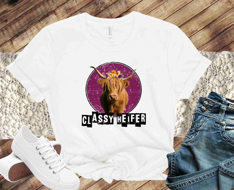 Classy Heifer - Graphic Tee