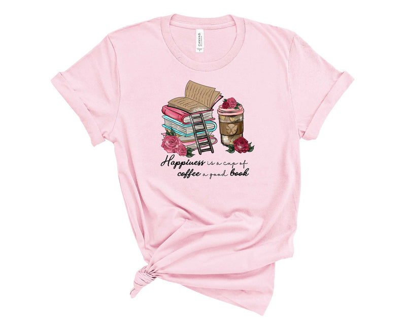 Coffee and a Good Book - Graphic Tee