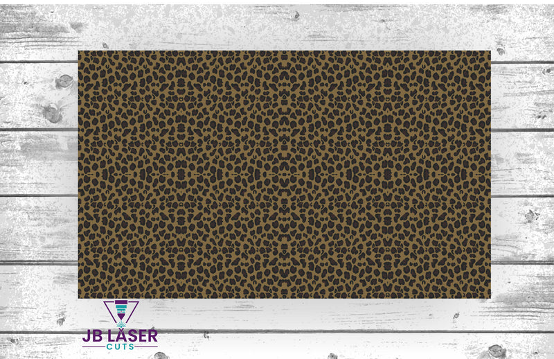 Dark Leopard - Patterned Material