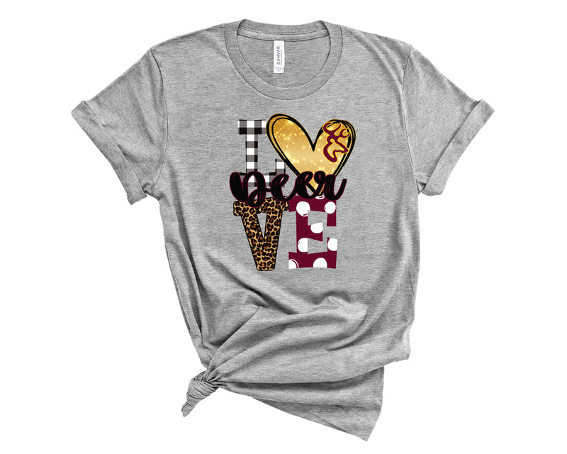 Deer LOVE Doodle- Graphic Tee