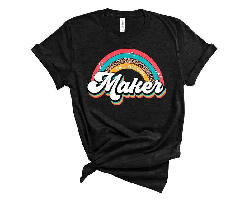 Difference Maker Rainbow Retro - Transfer