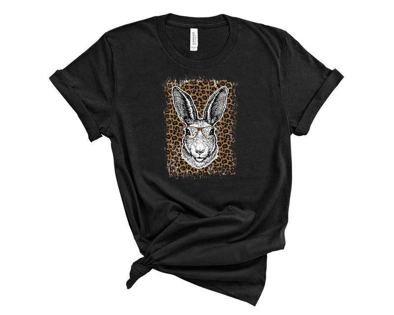 Distressed Leopard Bunny - Transfer