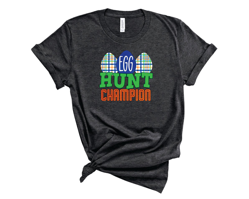 Egg Hunt Champion Plaid - Transfer