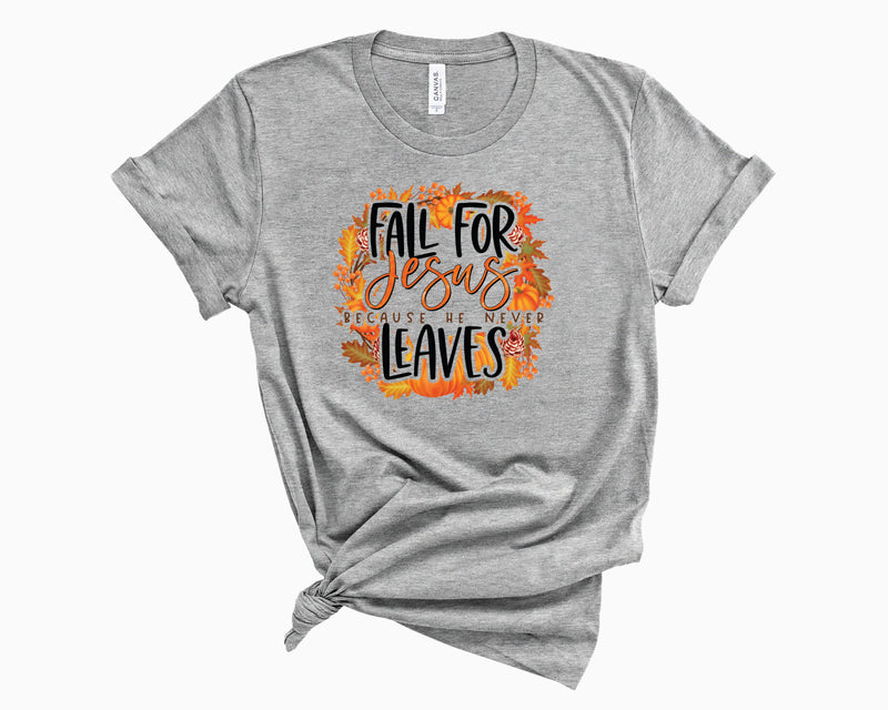 Fall for Jesus- Graphic Tee