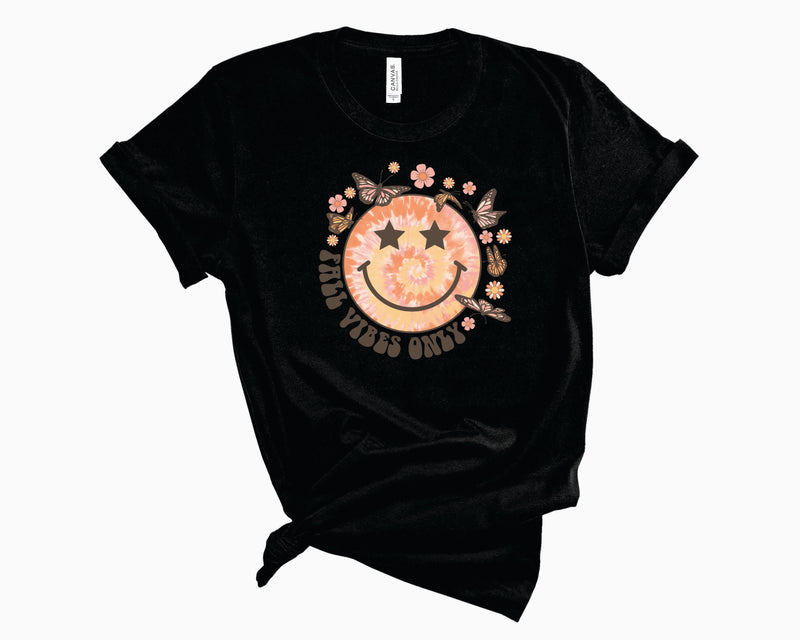 Fall Vibes Only Retro Smiley- Transfer