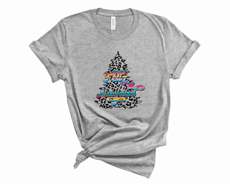 Feliz Navidad Tree - Graphic Tee