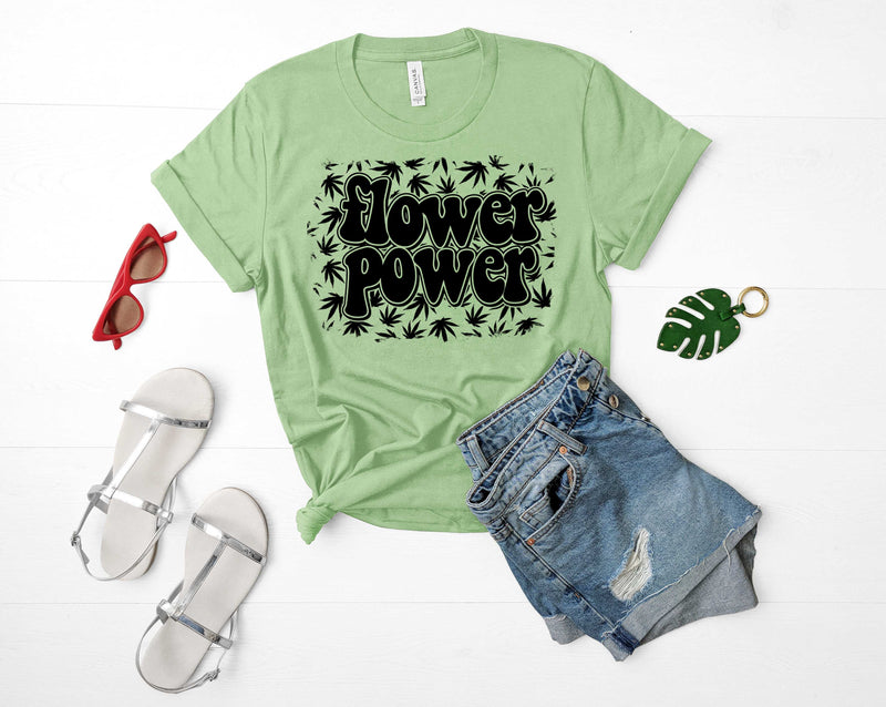 Flower Power Hemp - Graphic Tee