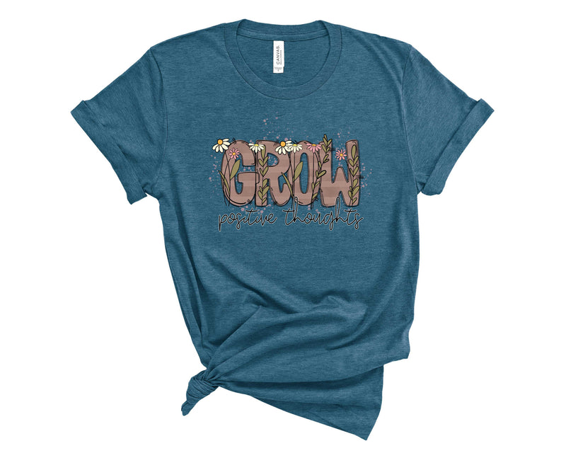 Grow positive thoughts - Graphic Tee