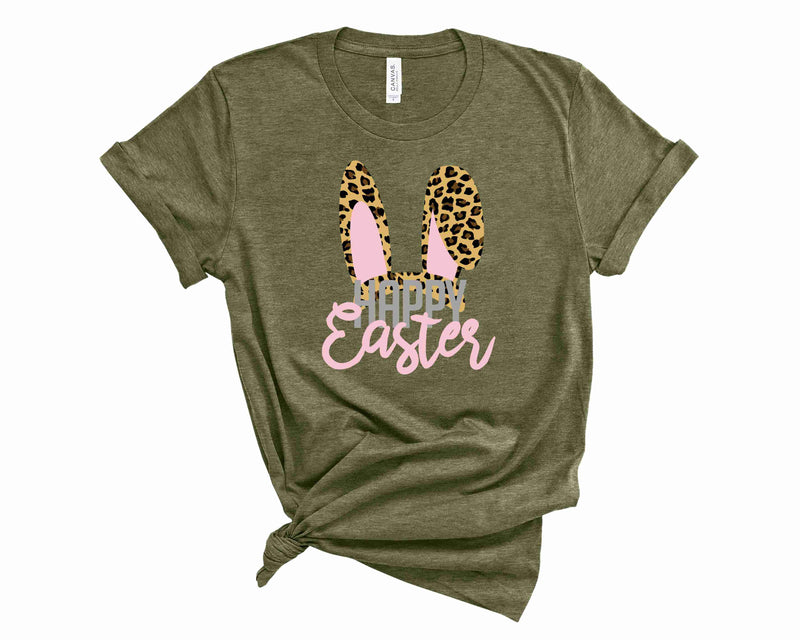 Happy Easter leopard Ears - Transfer