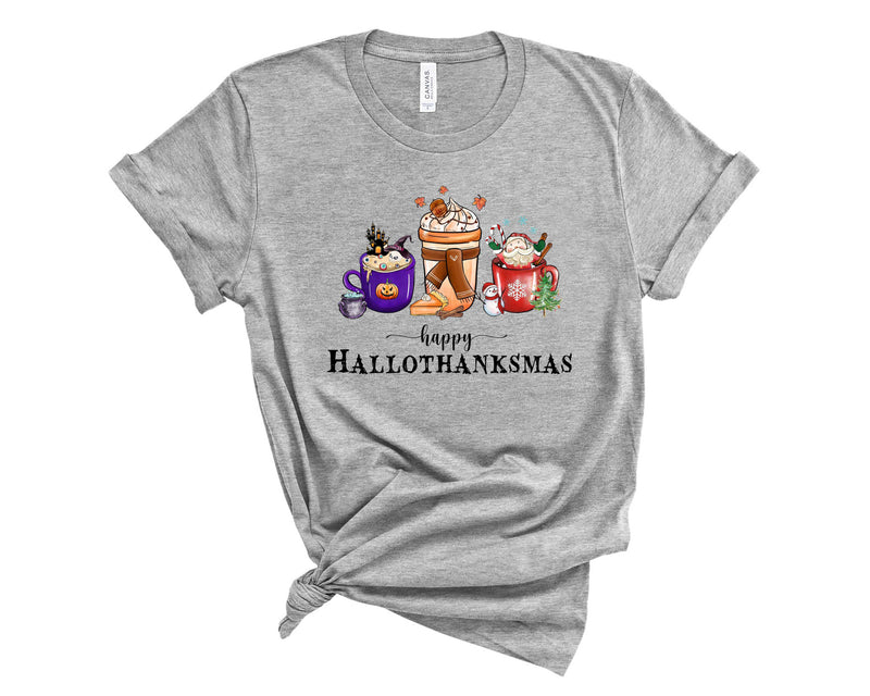 Happy Hallothanksmas Coffee - Transfer