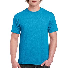 Gildan Adult T-Shirt - Heather Sapphire